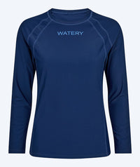 Watery UV-shirt for women - Remington Long Sleeve Rashguard - Dark blue