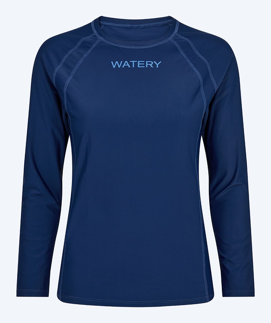 Watery UV-shirt for women - Remington Long Sleeve Rashguard - Dark blue