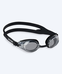 Watery farsighted swimming goggles with prescription for adults - (+2.0) – (+4.5) - Ridley - Black