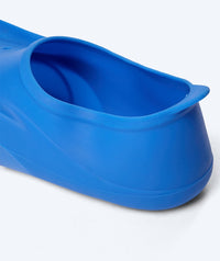 Watery diving fins for junior (34-37) - Rilian - Blue/clear