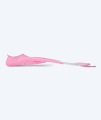 Watery diving fins for junior (34-37) - Rilian - Pink/white