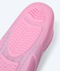Watery diving fins for junior (34-37) - Rilian - Pink/white
