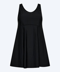 Watery swimsuit with skirt for women - River - Black