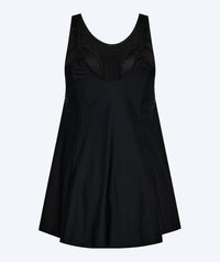 Watery swimsuit with skirt for women - River - Black