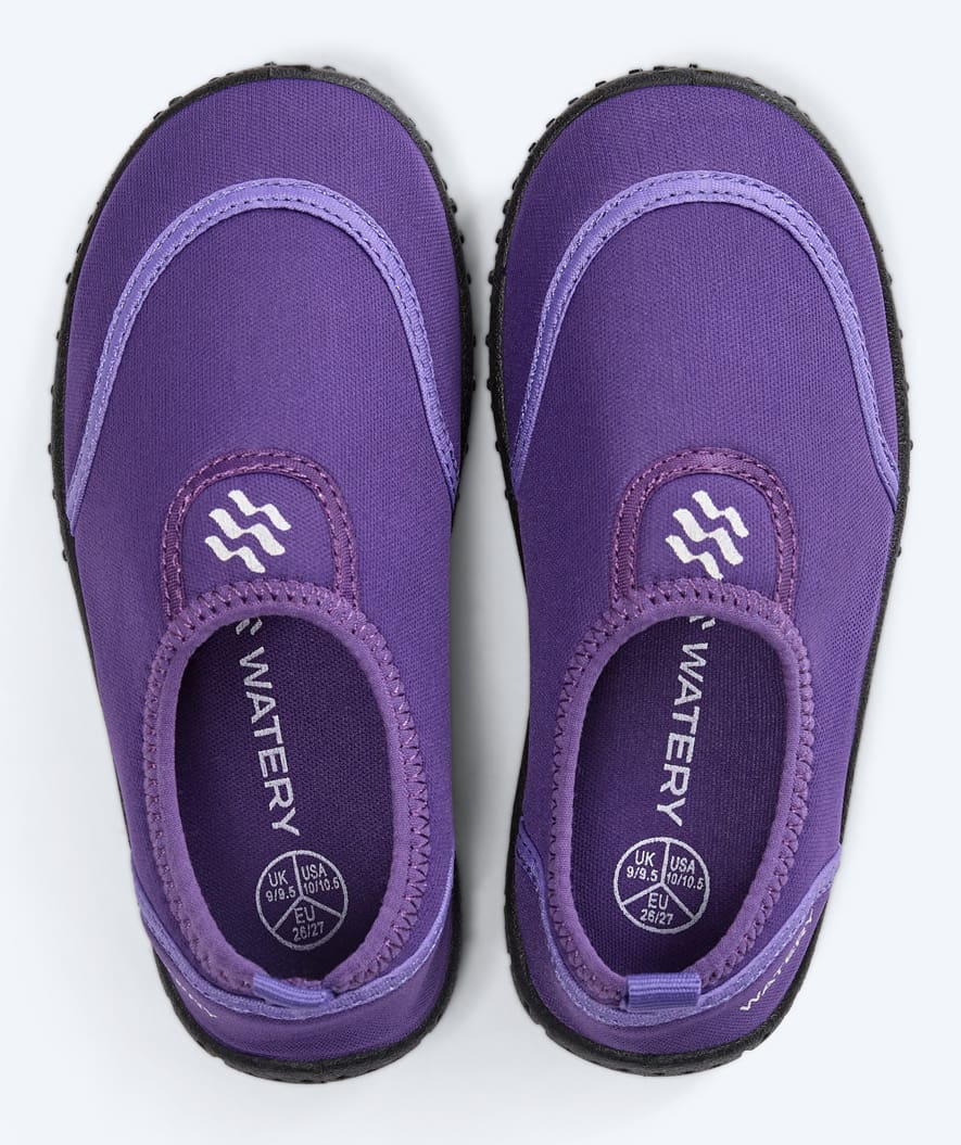 Watery swim shoes for kids - Rocky - Purple