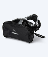 Watery diving mask for adults (from 12 years) - Rudder Camo - Black