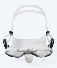 Watery diving mask for adults (from 12 years) - Rudder Camo - Clear