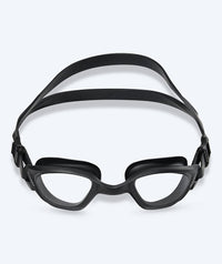 Watery training swimming goggles - Saunton - Black/clear