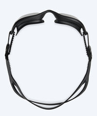 Watery training swimming goggles - Saunton - Black (Smoke lens)