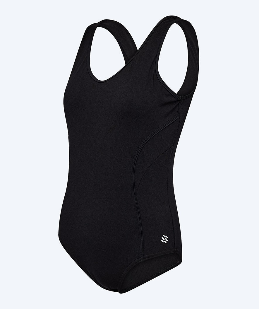Watery swimsuit for women - Scrylla - Black