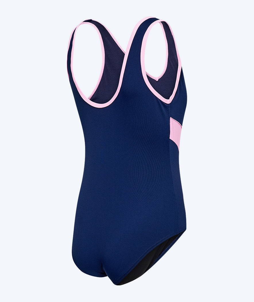 Watery swimsuit for women - Scrylla - Dark Blue/pink