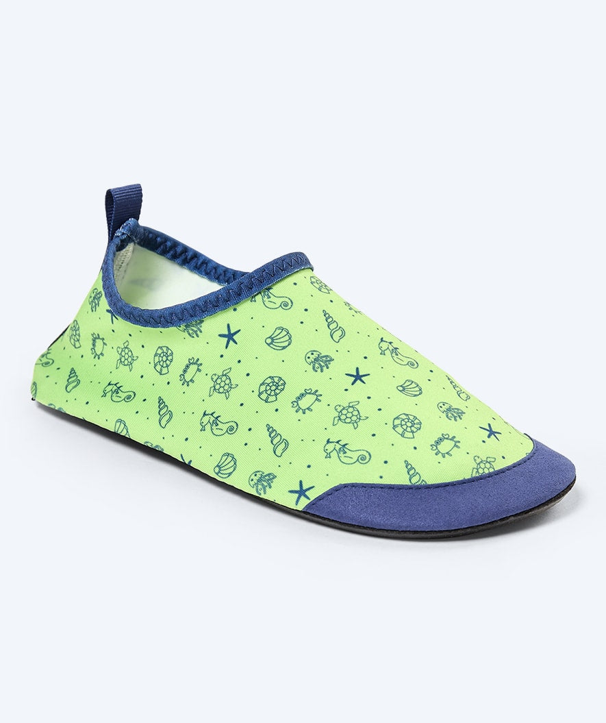Watery swim socks for kids - Seadon - Atlantic Green