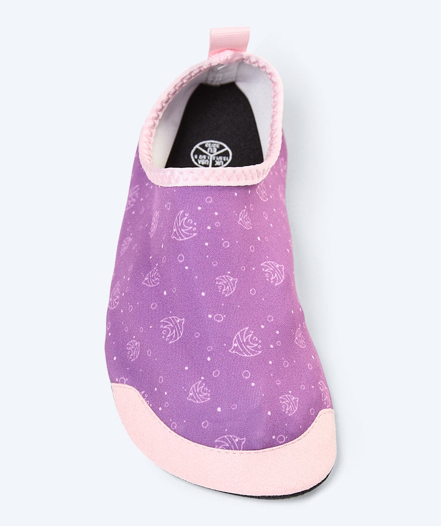 Watery swim socks for kids - Seadon - Atlantic Purple