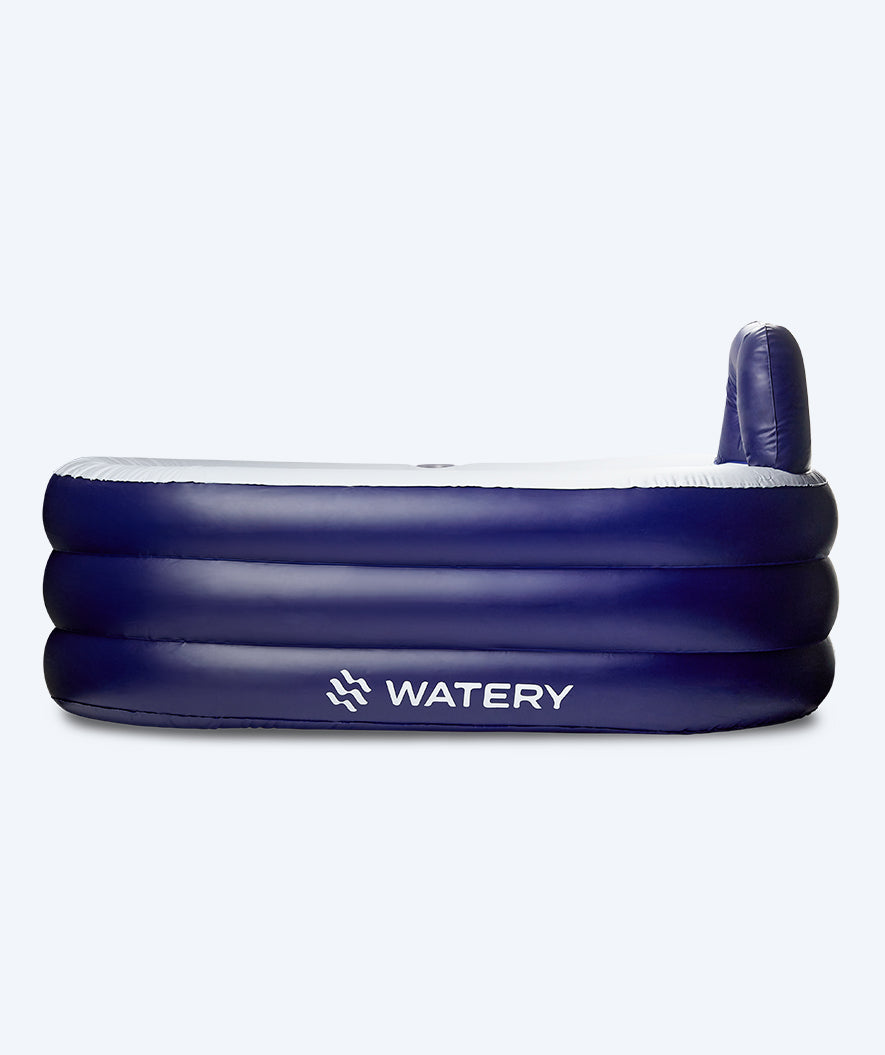 Watery inflatable bathtub - Seal Real - Dark Blue