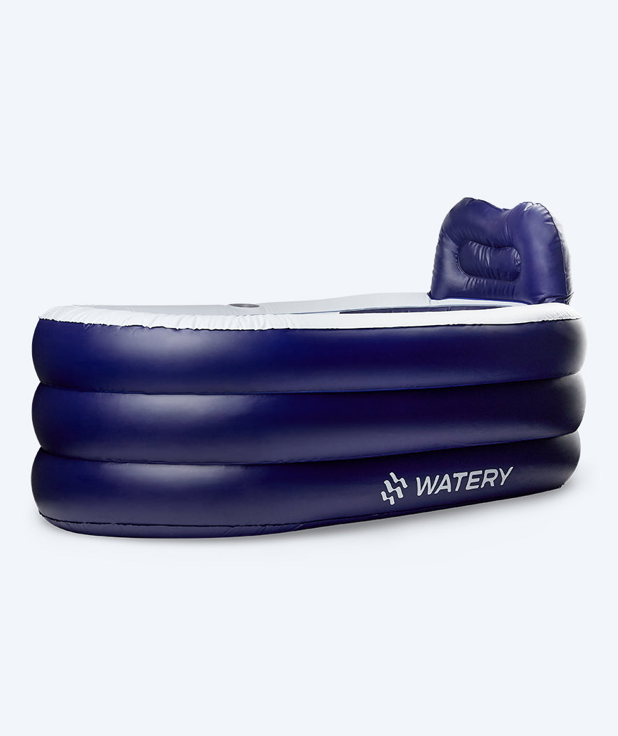 Watery inflatable bathtub - Seal Real - Dark blue