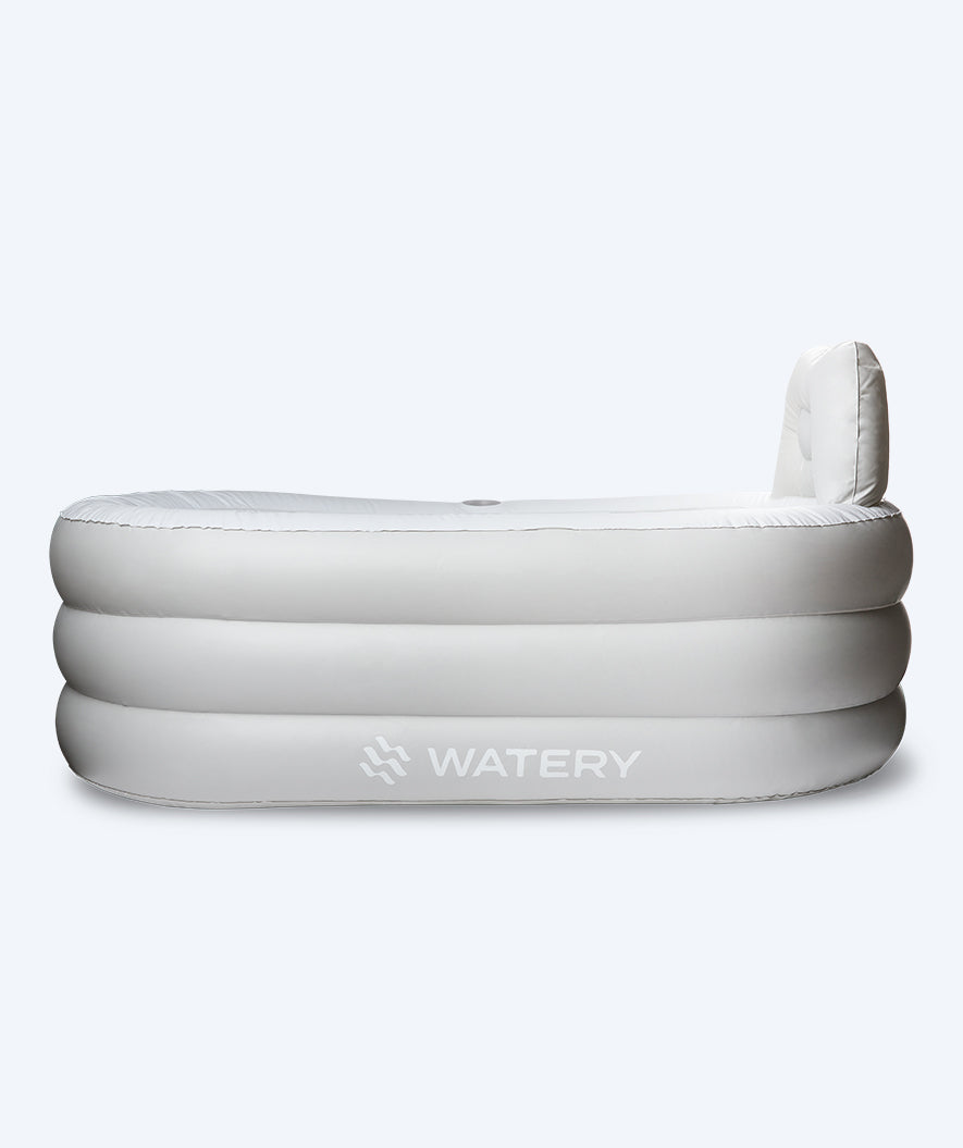 Watery inflatable bathtub - Seal Real - Grey