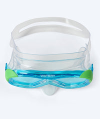 Watery diving mask for kids (4-10) - Shore - Blue/blue