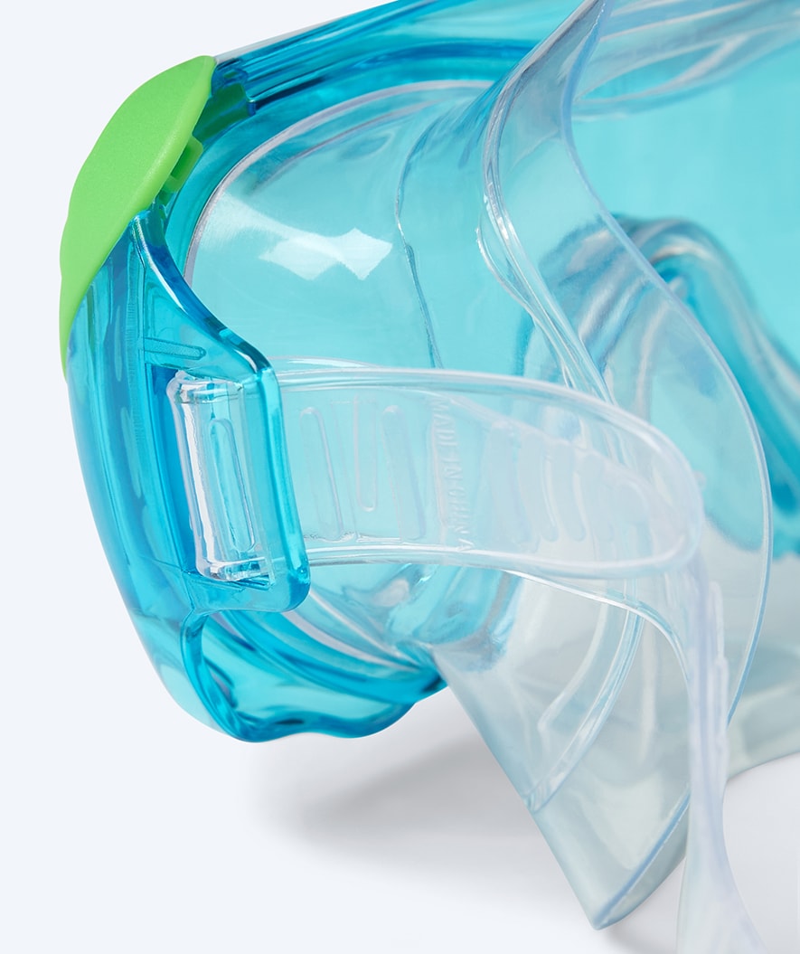 Watery diving mask for kids (4-10) - Shore - Blue/blue