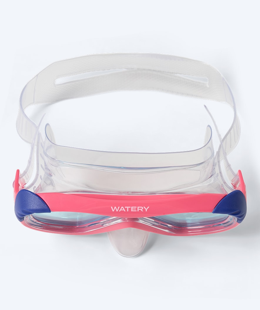Watery diving mask for kids (4-10) - Shore - Pink/blue