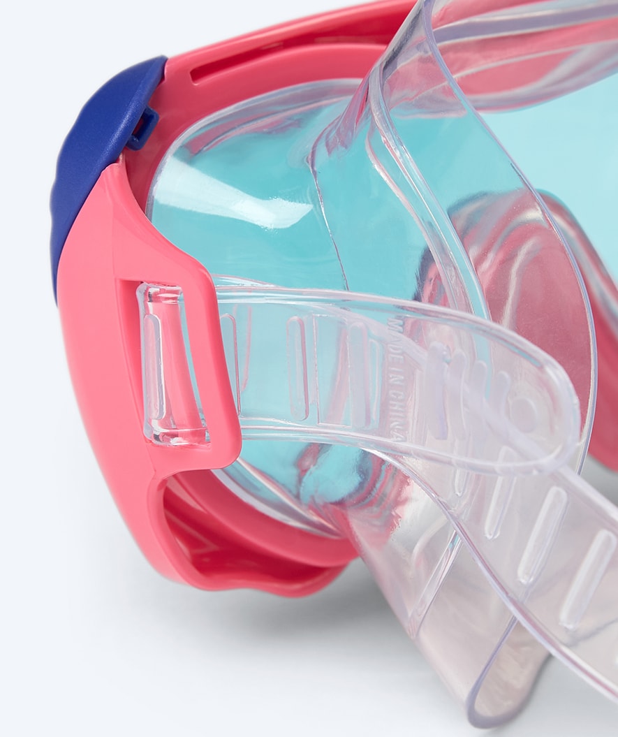 Watery diving mask for kids (4-10) - Shore - Pink/blue