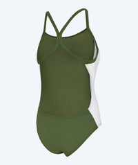 Watery swimsuit for women - Sidestroke Solid - Forest Green