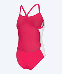 Watery swimsuit for women - Sidestroke Solid - Shiny Red