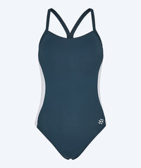Watery swimsuit for women - Sidestroke Solid - Underground Grey