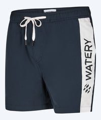 Watery swim shorts for men - Signature Eco - Dark blue