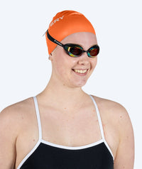 Watery swim cap for long hair - Signature - Orange