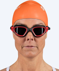 Watery swim cap for long hair - Signature - Orange