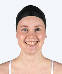 Watery swimming cap (from 10 years) - Signature - Black
