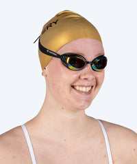 Watery swim cap (from 12 years) - Signature - Gold