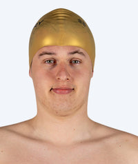 Watery swimming cap (from 10 years) - Signature - Gold