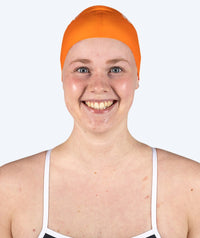 Watery swim cap (from 12 years) - Signature - Orange