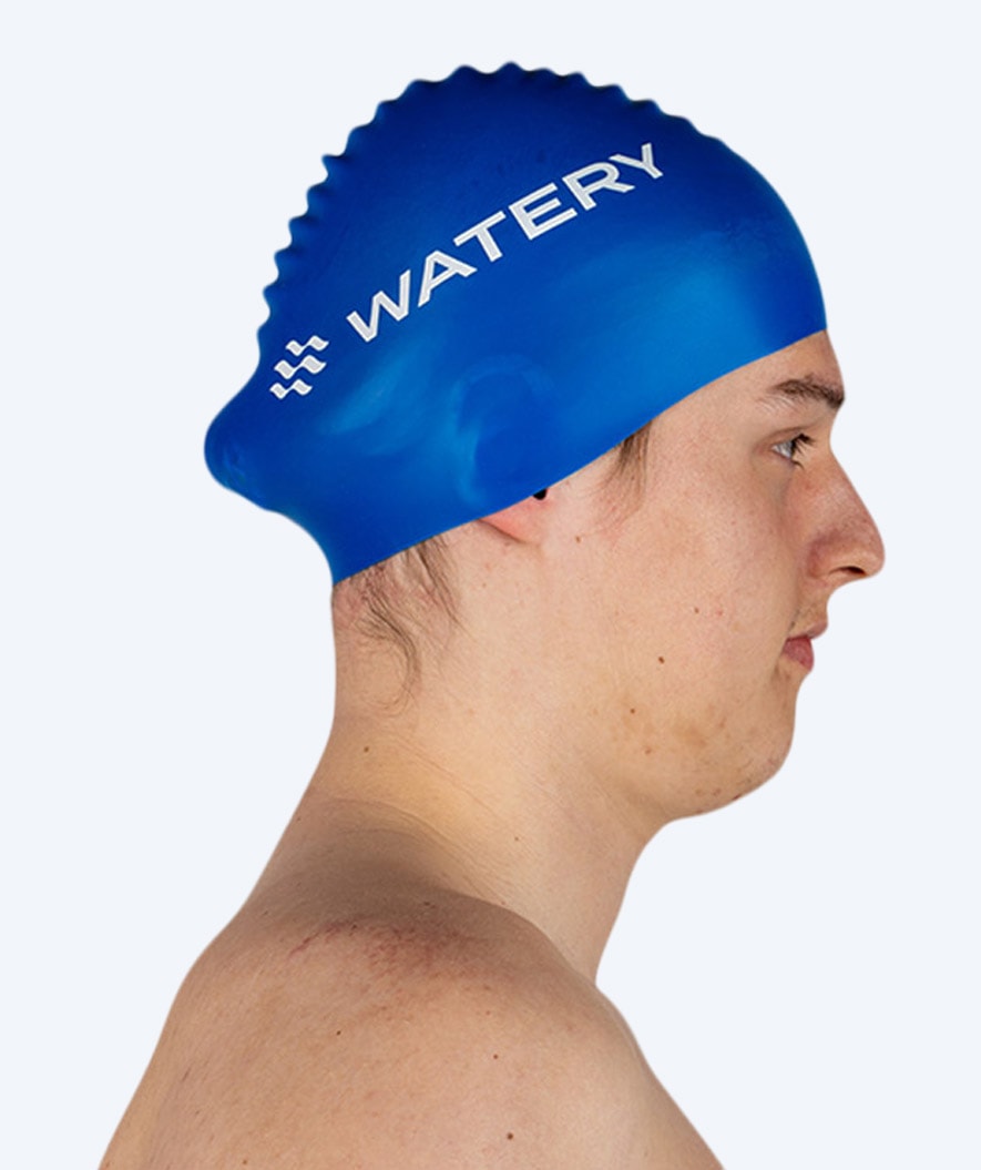 Watery swimming cap (from 10 years) - Signature - Royal Blue