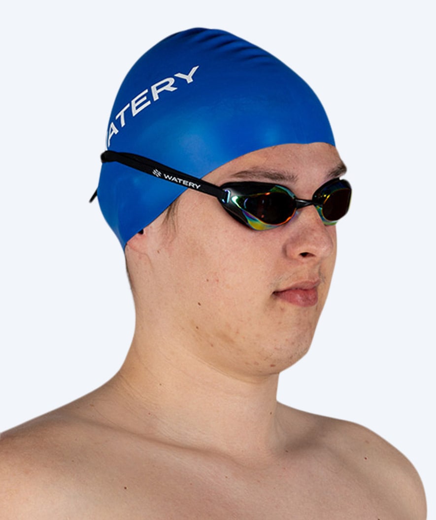Watery swimming cap (from 10 years) - Signature - Royal Blue