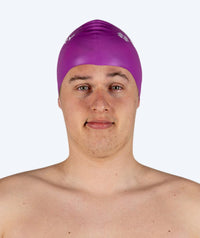 Watery swim cap (from 12 years) - Signature - Violet