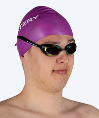 Watery swimming cap (from 10 years) - Signature - Violet