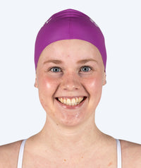 Watery swim cap (from 12 years) - Signature - Violet