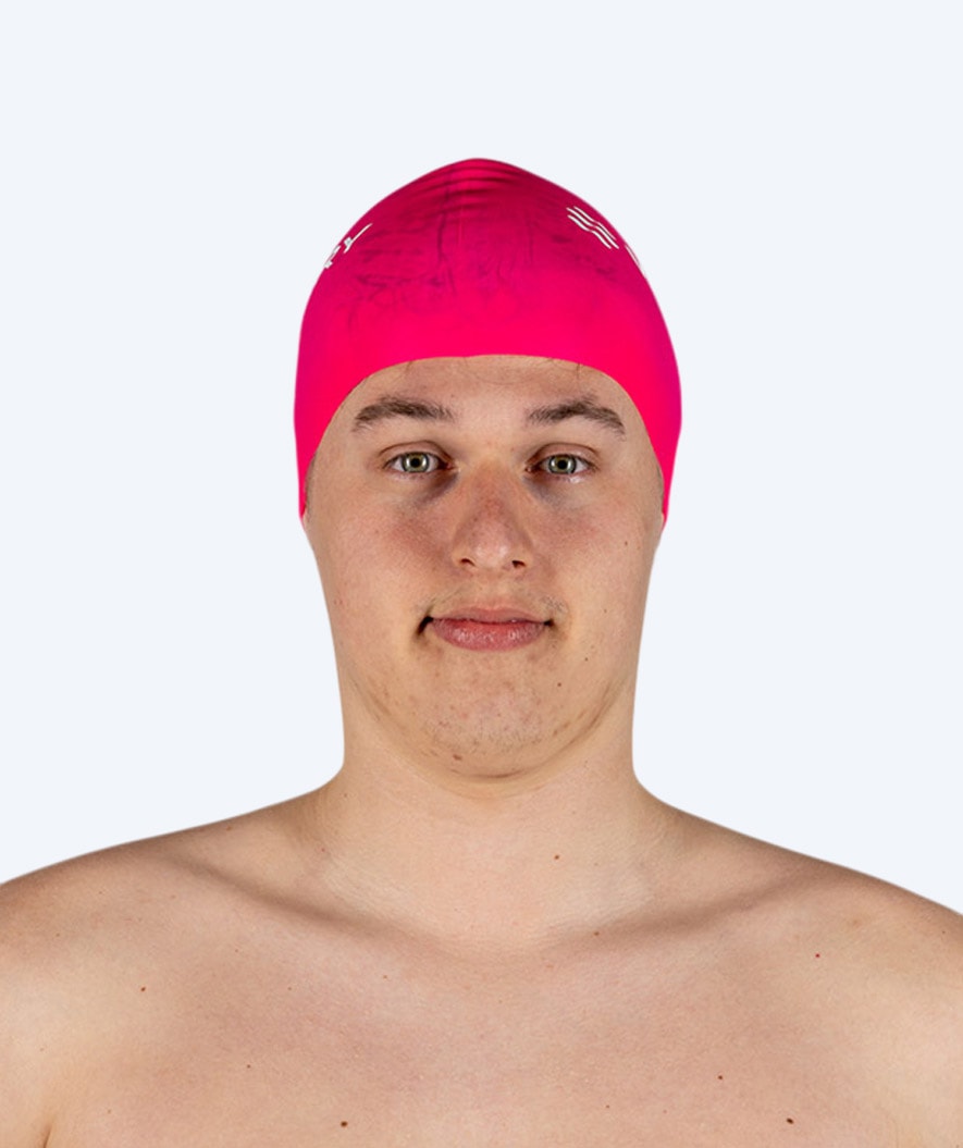 Watery swim cap (from 12 years) - Signature - Pink