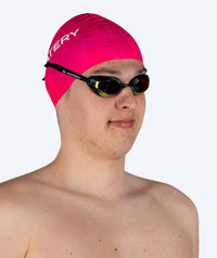 Watery swimming cap (from 10 years) - Signature - Pink