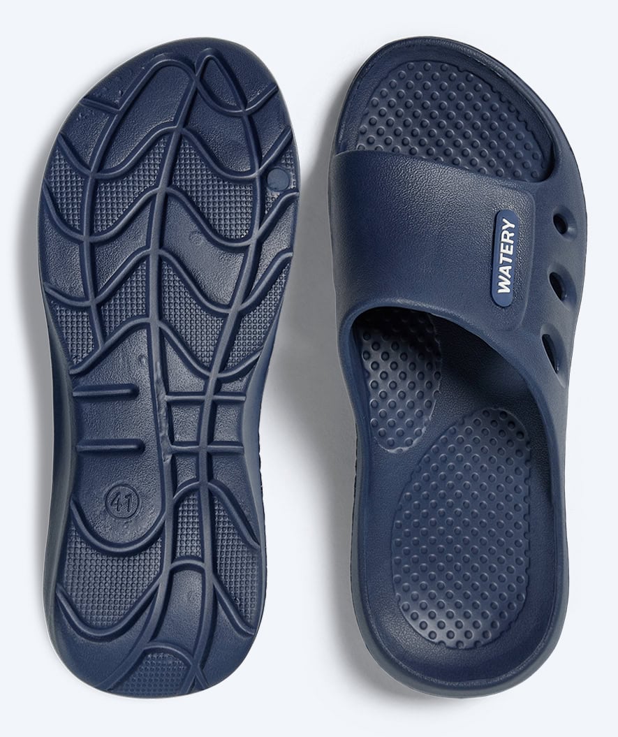 Watery swim sandals for men - Sirina - Dark blue