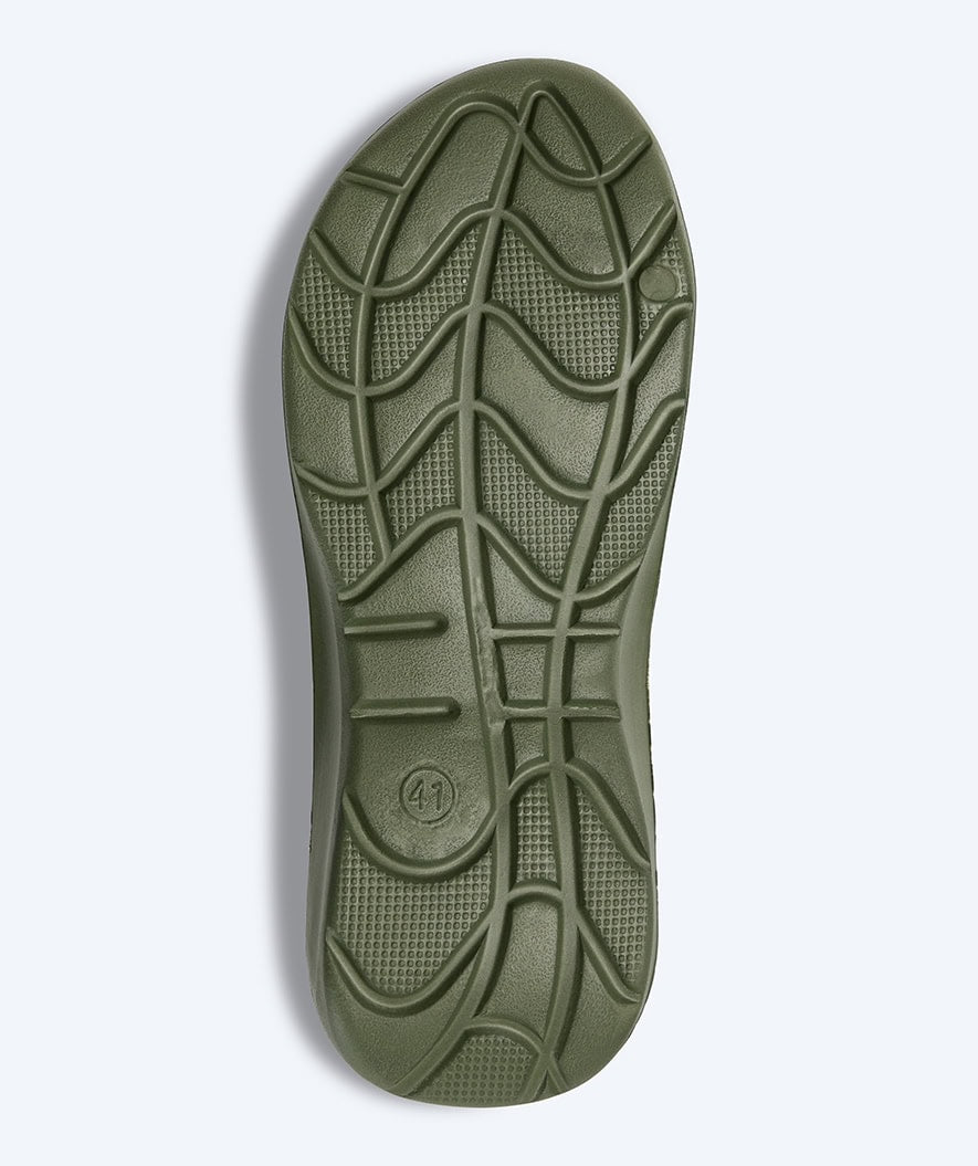 Watery swim sandals for men - Sirina - Green