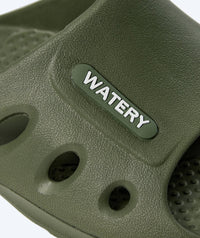 Watery swim sandals for men - Sirina - Green