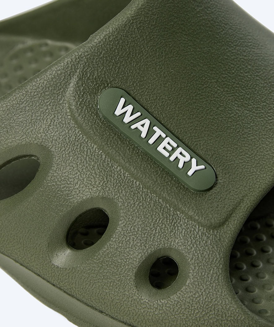 Watery swim sandals for men - Sirina - Green