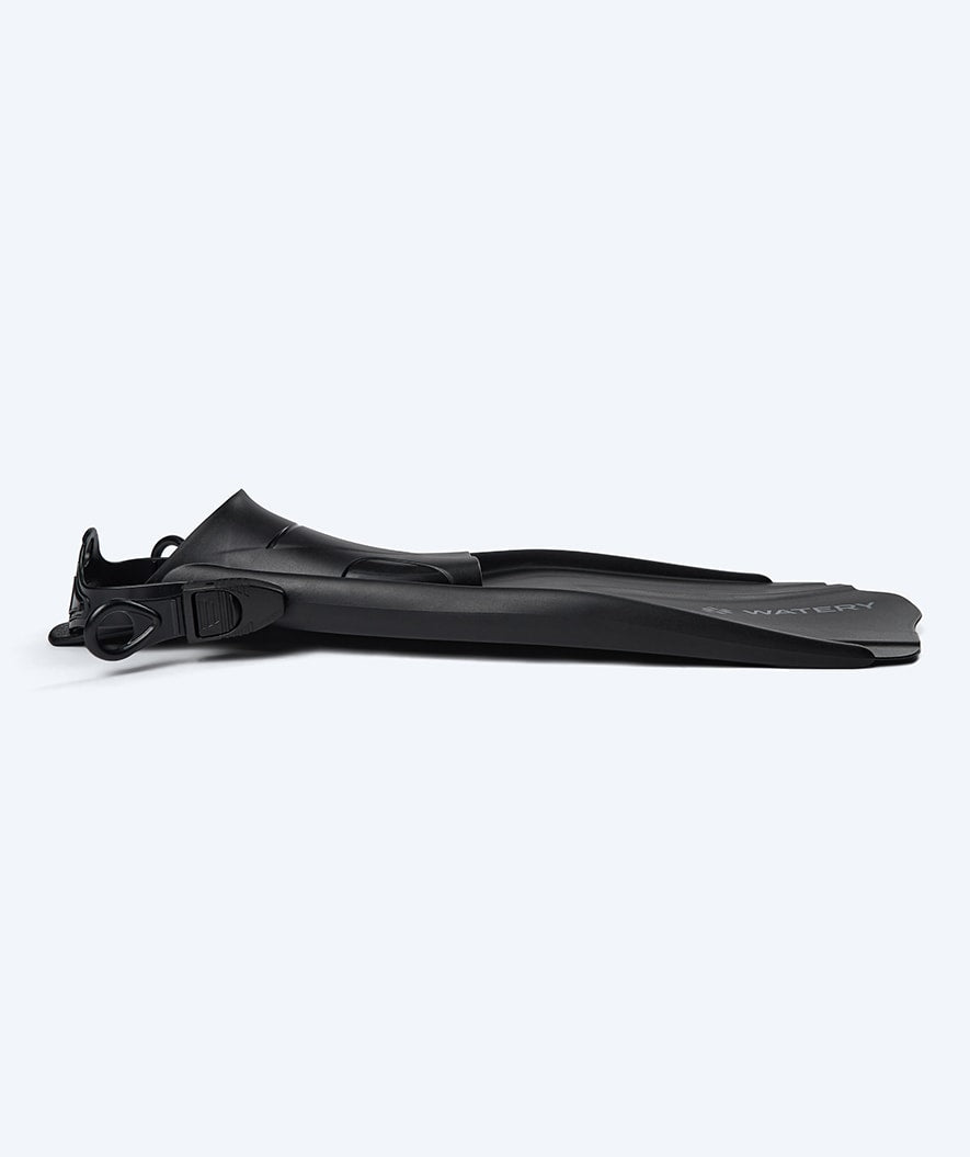Watery diving fins for adults - Skipper - Black
