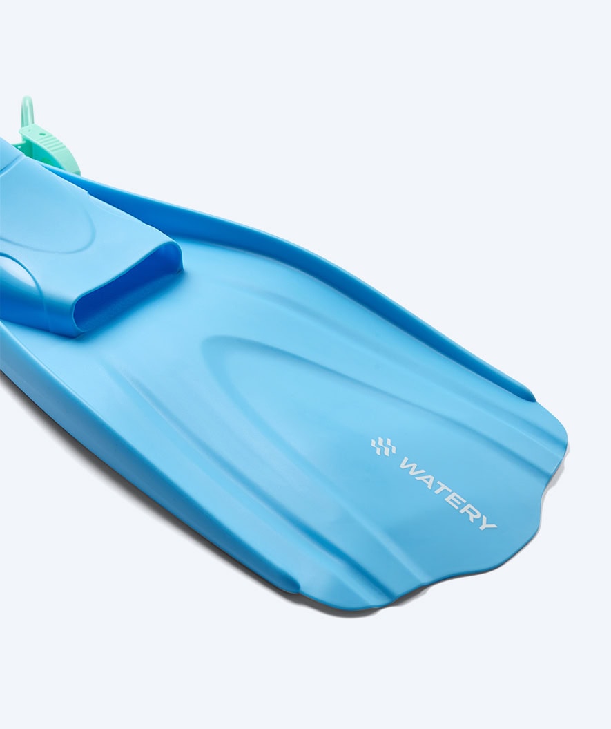 Watery diving fins for adults - Skipper - Blue