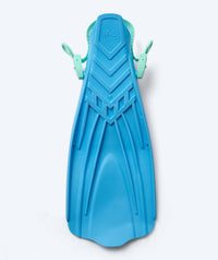Watery diving fins for adults - Skipper - Blue