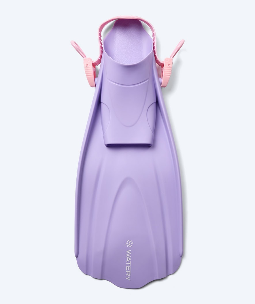 Watery diving fins for adults - Skipper - Purple