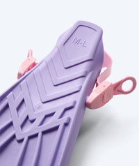 Watery diving fins for adults - Skipper - Purple